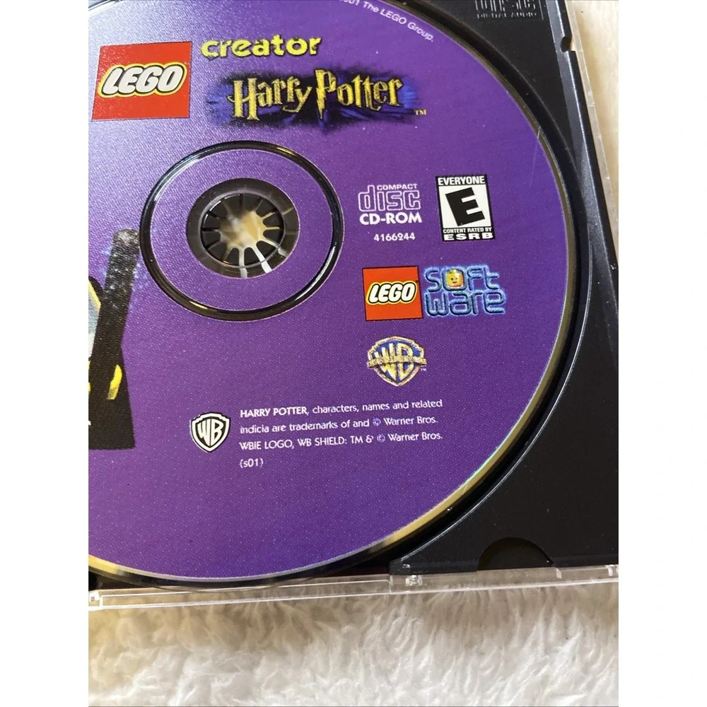 LEGO Harry Potter Creator Game PC CD ROM 2002‎ Hogwarts